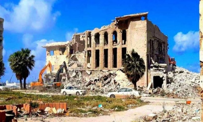 جدل بشأن هدم مباني من الحقبة الإيطالية في ليبيا